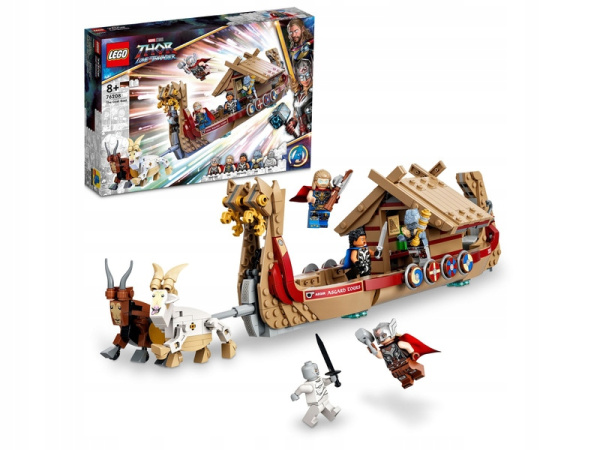 Конструктор LEGO Marvel 76208 Лодка-коза
