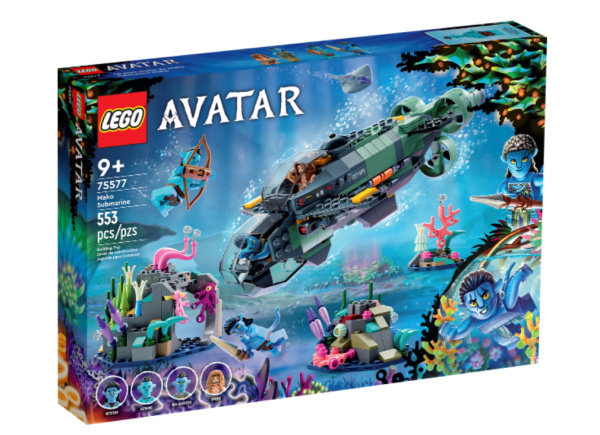 Конструктор LEGO Avatar 75577 Mako Submarine