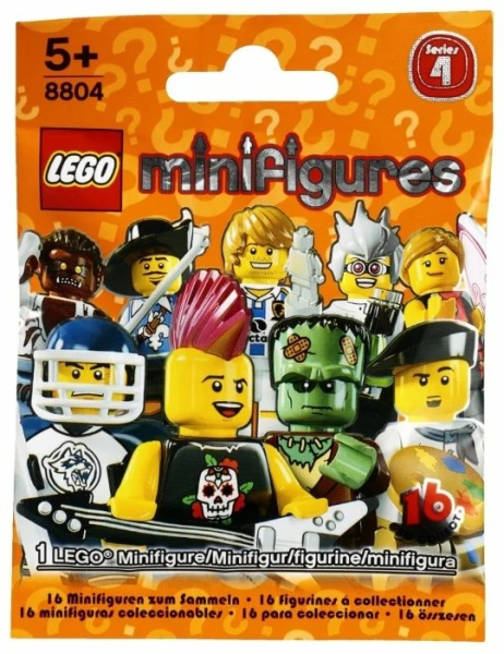 Конструктор LEGO Collectable Minifigures 8804 Серия 4