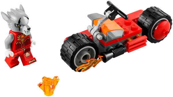 Конструктор LEGO Legends of Chima 30265 Огненный мотоцикл Воррица