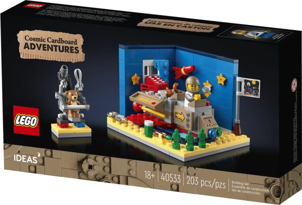 Конструктор LEGO Ideas 40533 Космические картонные приключения