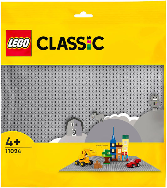 Конструктор LEGO Classic 11024 Базовая серая пластина