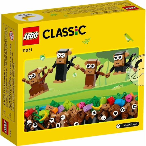 Конструктор LEGO Classic 11031 Творческое веселье обезьян