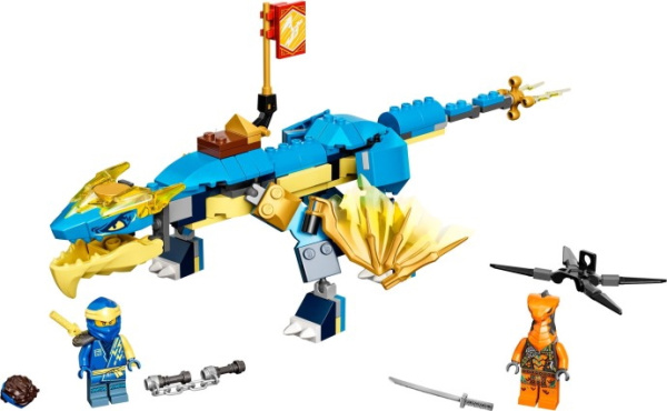 Конструктор LEGO Ninjago 71760 Громовой дракон Джея EVO