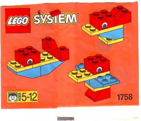 Конструктор LEGO System 1758 Животные