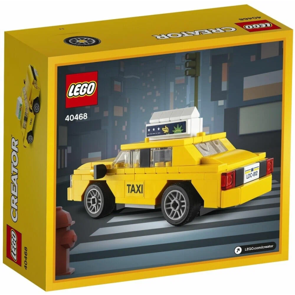 Конструктор LEGO Creator 40468 Жёлтое такси