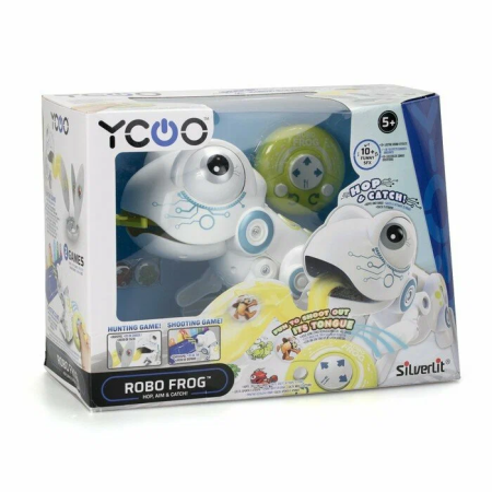 Интерактивная лягушка Ycoo Робо Фрог 88526 на пульте управления