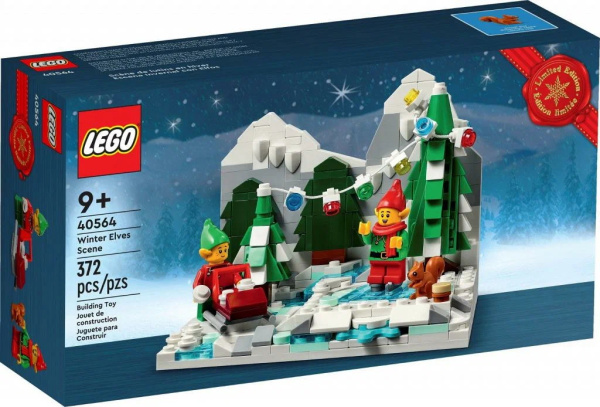 Конструктор LEGO Creator 40564 Зимняя сцена эльфов